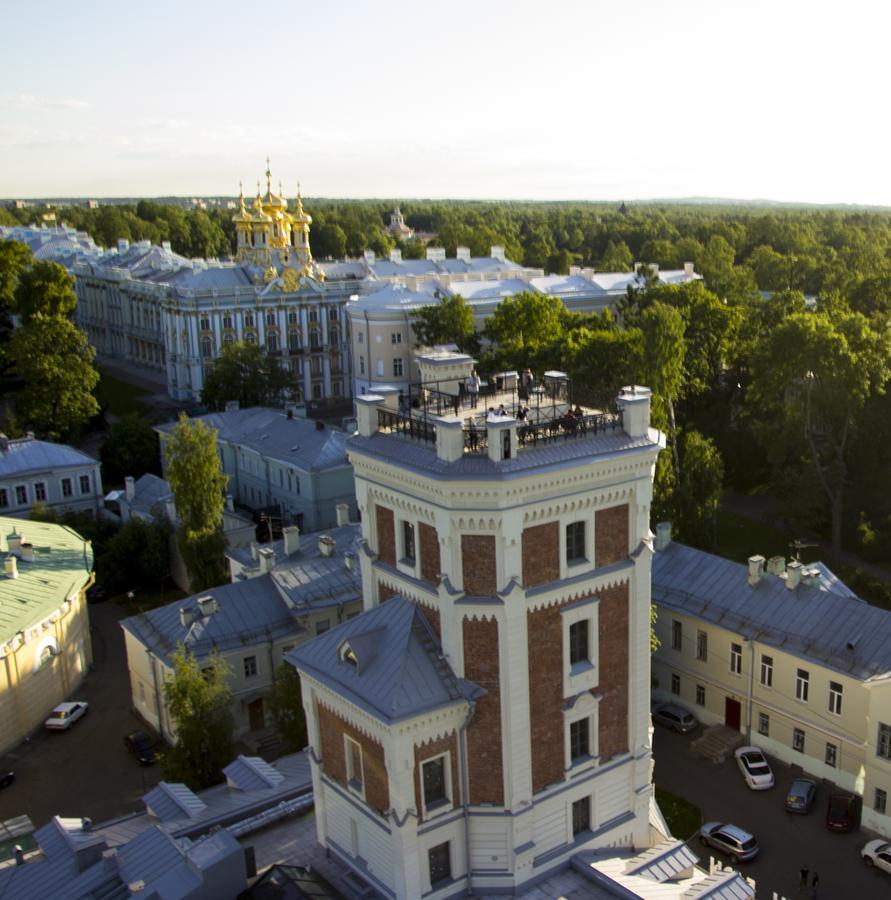 Pevcheskaya Bashnya Hotel Pushkin Exterior foto